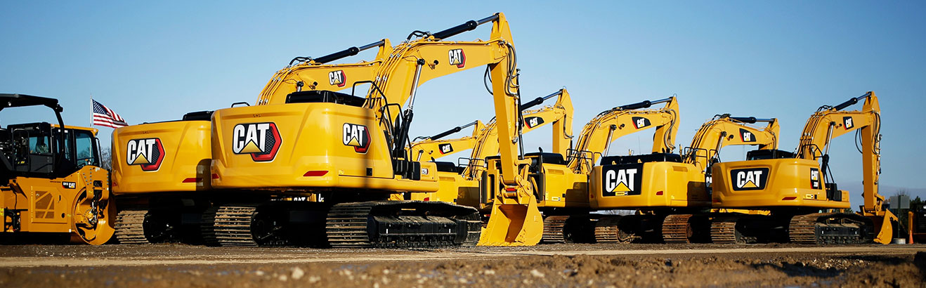 used CAT excavator