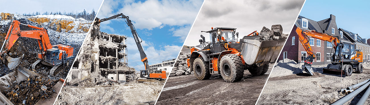used HITACHI excavator