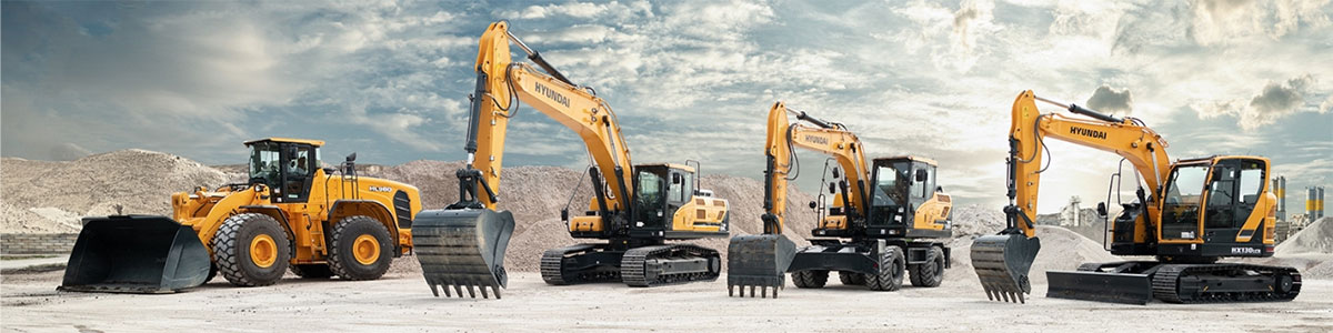 used HYUNDAI excavator