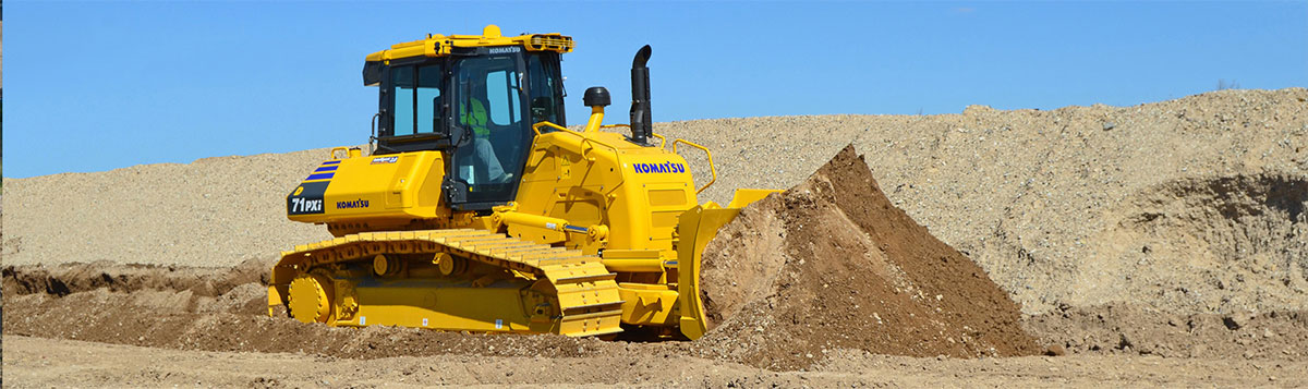used KOMATSU excavator
