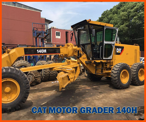 CAT 140H excavator