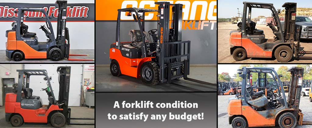 used Forklift banner